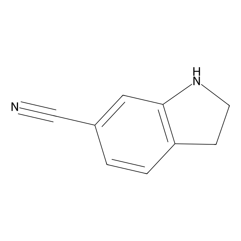 2,3-Dihydro-1H-indole-6-carbonitrile