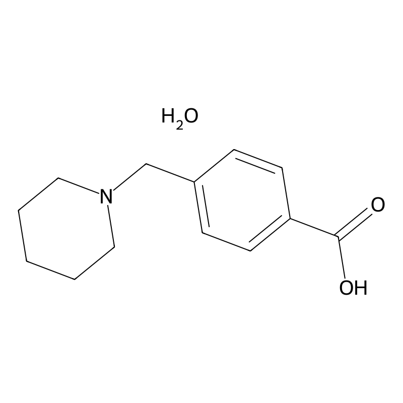 4-(1-Piperidinylmethyl)benzoic acid hydrate