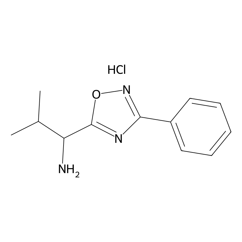 2-Methyl-1-(3-phenyl-1,2,4-oxadiazol-5-yl)propan-1...