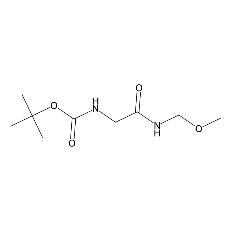 tert-Butyl (2-((methoxymethyl)amino)-2-oxoethyl)ca...