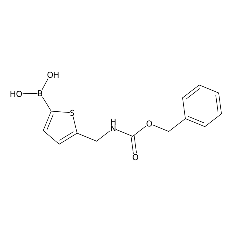 5-((Benzyloxycarbonylamino)methyl)thiophene-2-boro...