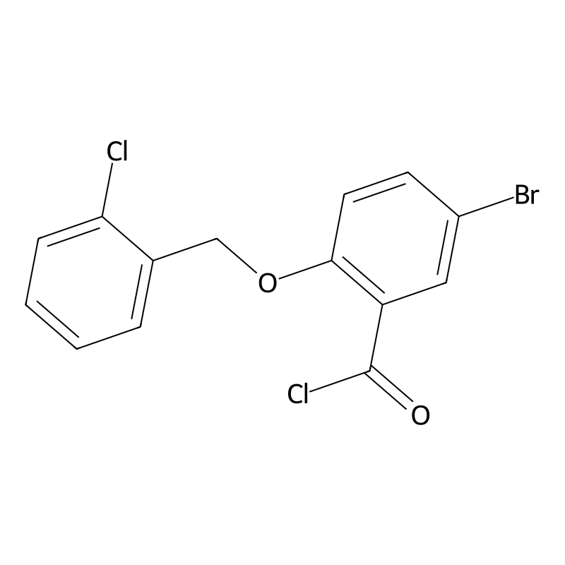 5-Bromo-2-[(2-chlorobenzyl)oxy]benzoyl chloride
