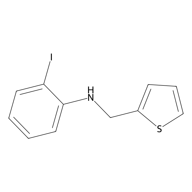 2-iodo-N-(thiophen-2-ylmethyl)aniline