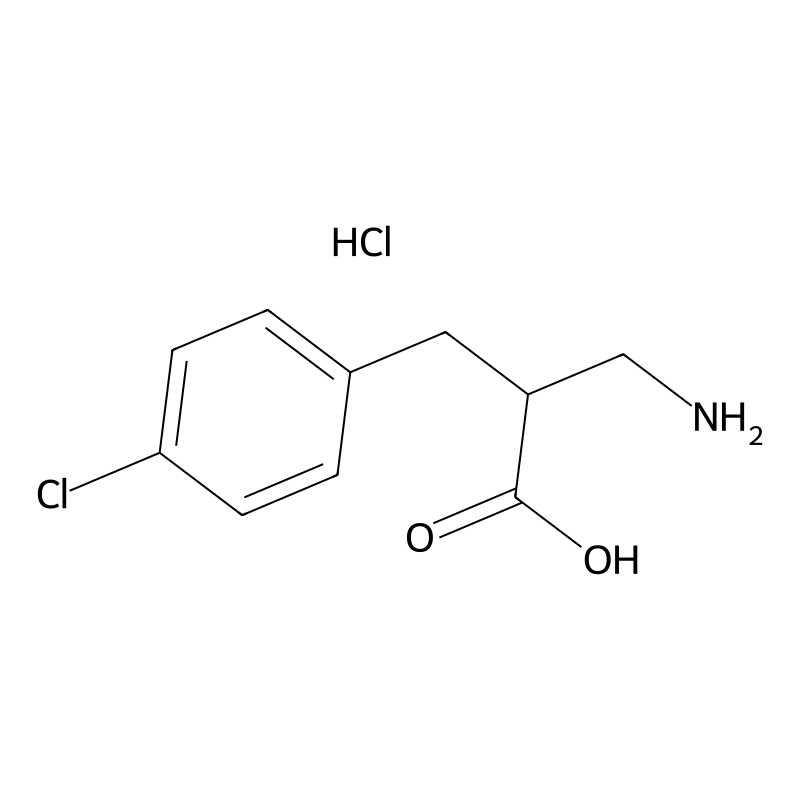 3-Amino-2-[(4-chlorophenyl)methyl]propanoic acid h...