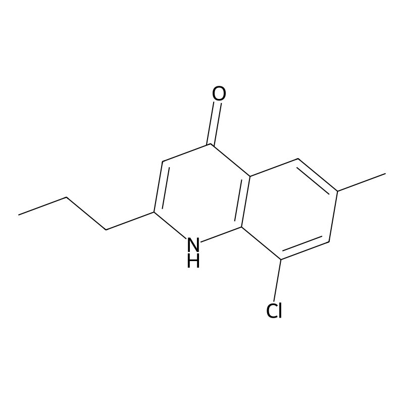 8-Chloro-6-methyl-2-propyl-4-quinolinol