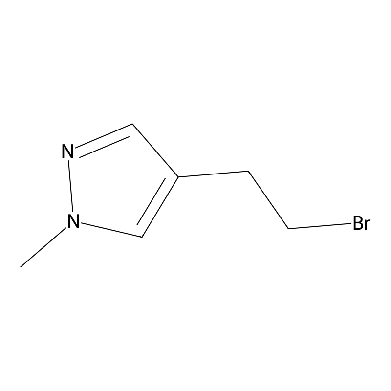 4-(2-bromoethyl)-1-methyl-1H-pyrazole