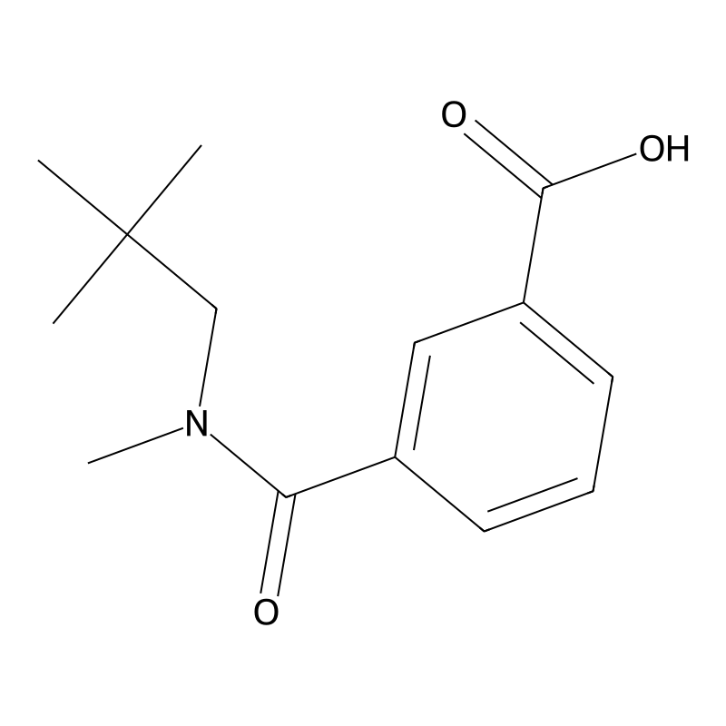 3-[(2,2-Dimethylpropyl)(methyl)carbamoyl]benzoic a...