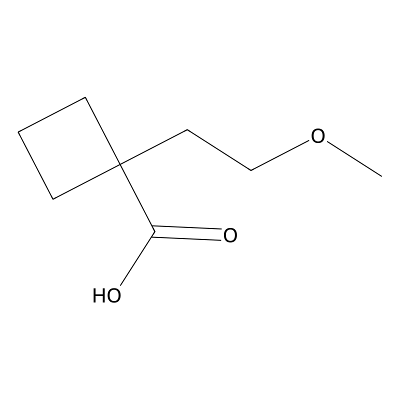 1-(2-Methoxyethyl)cyclobutane-1-carboxylic acid