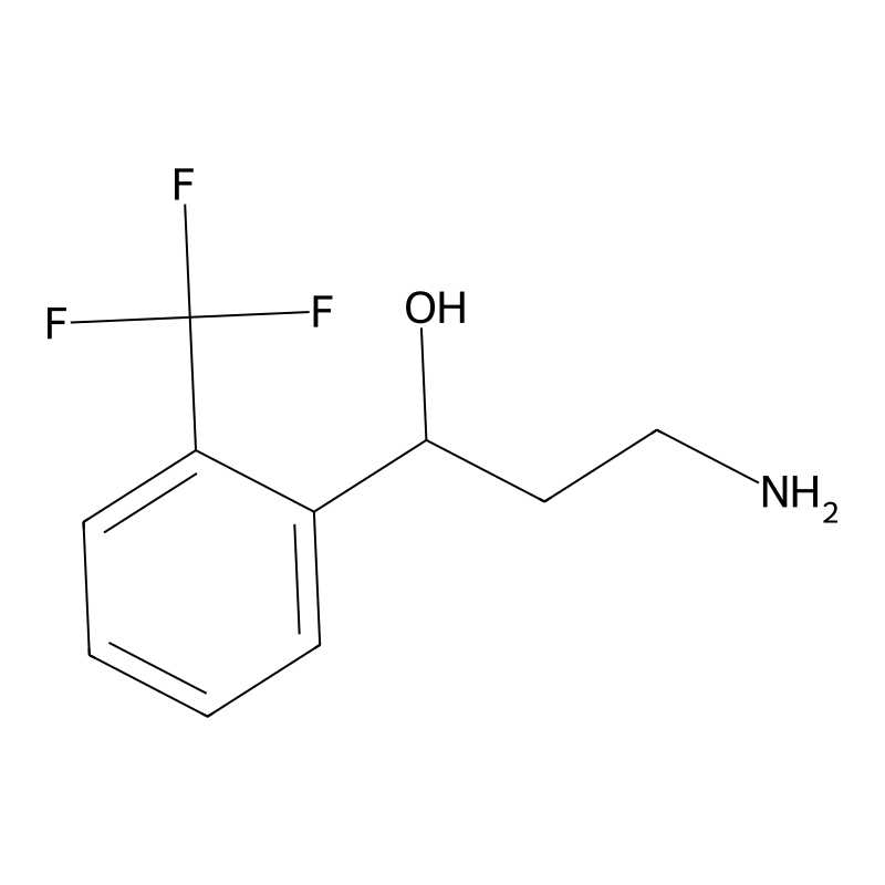 3-Amino-1-[2-(trifluoromethyl)phenyl]propan-1-ol