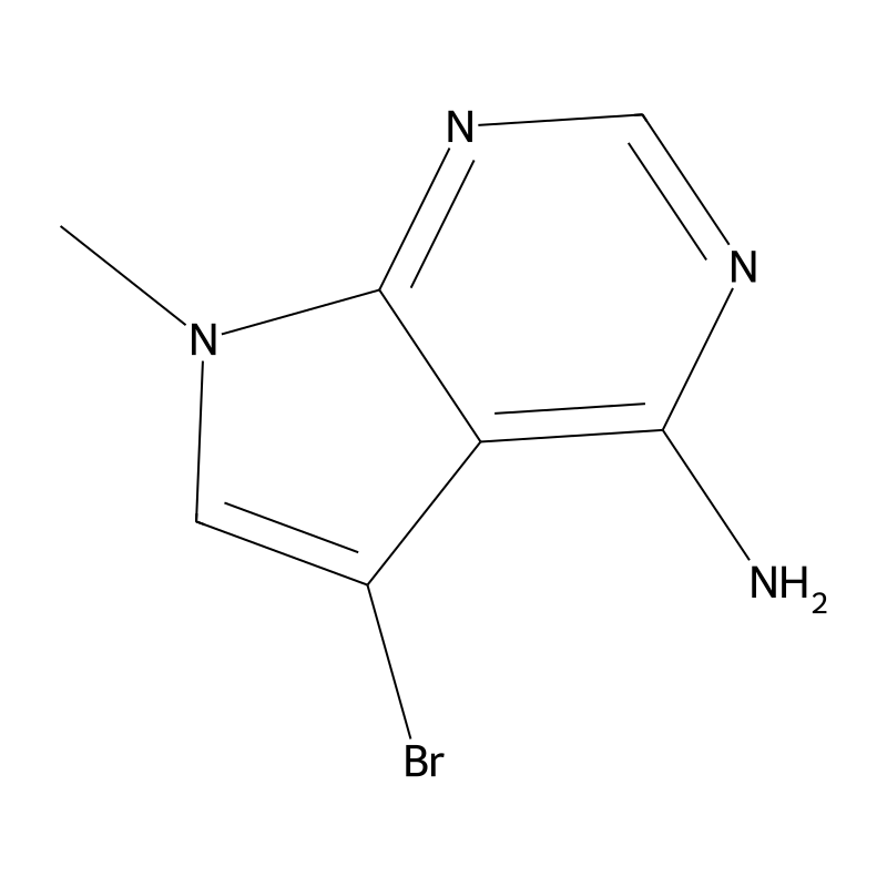 5-Bromo-7-methyl-7H-pyrrolo[2,3-d]pyrimidin-4-amin...