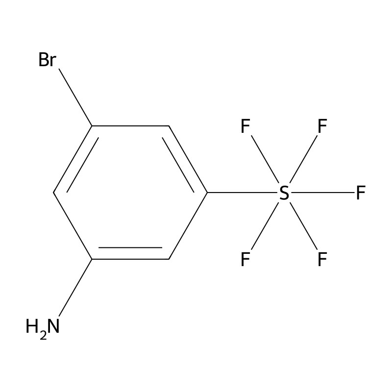 3-Bromo-5-(pentafluorosulfur)aniline