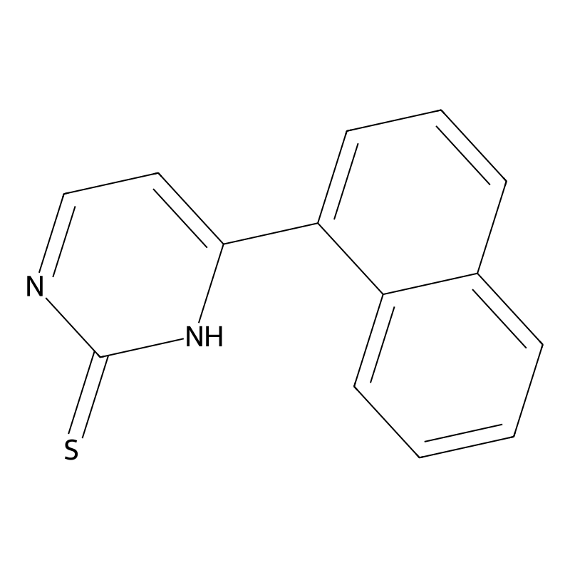4-(Naphthalen-1-yl)pyrimidine-2-thiol