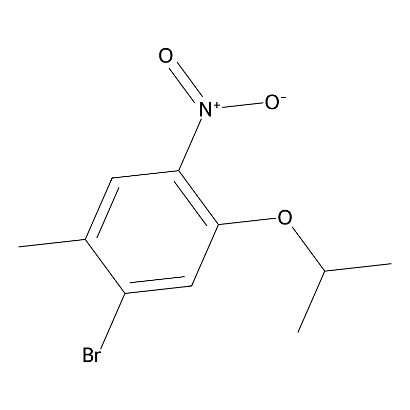 1-Bromo-5-isopropoxy-2-methyl-4-nitrobenzene