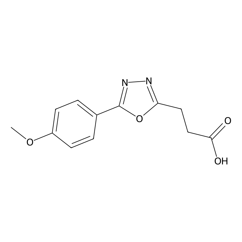 3-(5-(4-Methoxyphenyl)-1,3,4-oxadiazol-2-yl)propan...