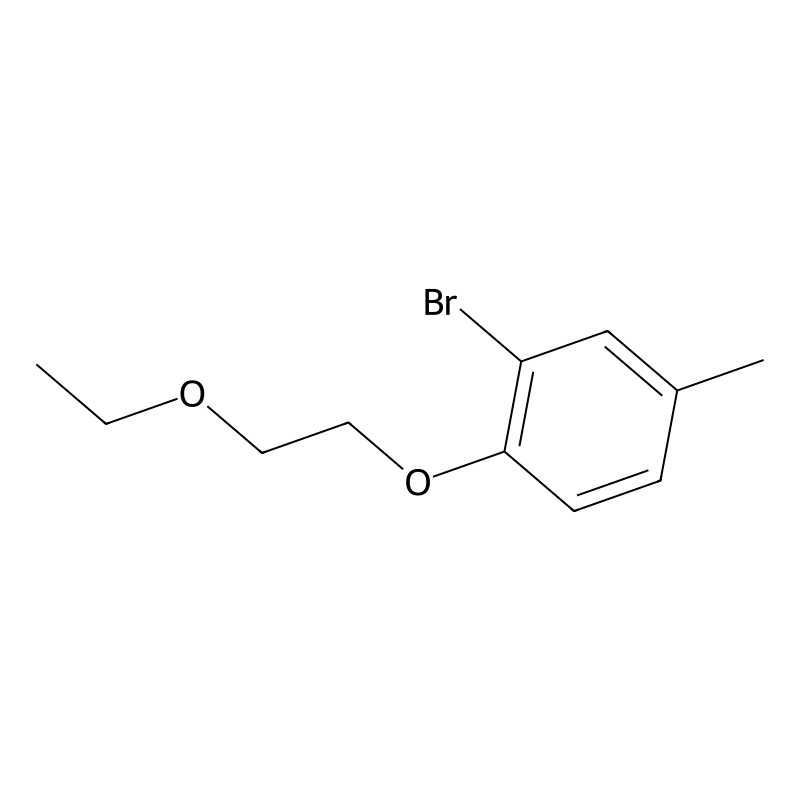 2-Bromo-1-(2-ethoxyethoxy)-4-methylbenzene