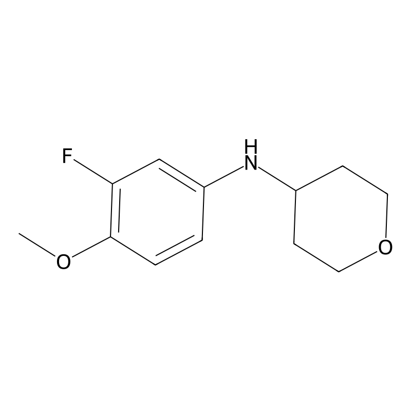 N-(3-Fluoro-4-methoxyphenyl)tetrahydro-2H-pyran-4-...