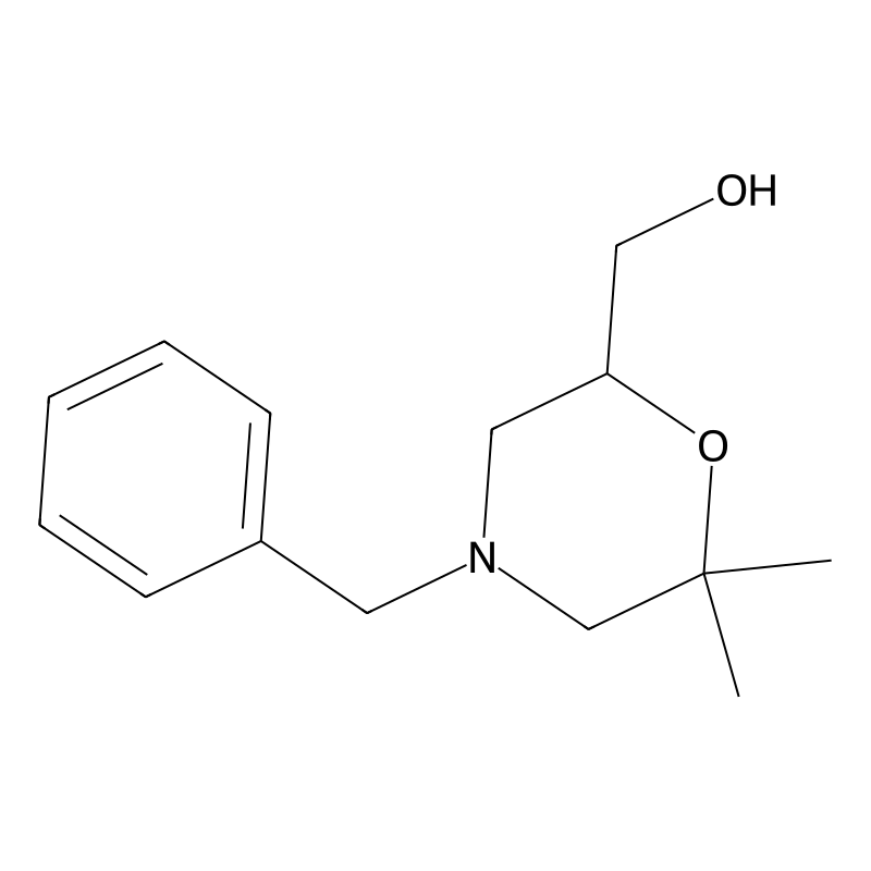 (4-Benzyl-6,6-dimethylmorpholin-2-YL)methanol