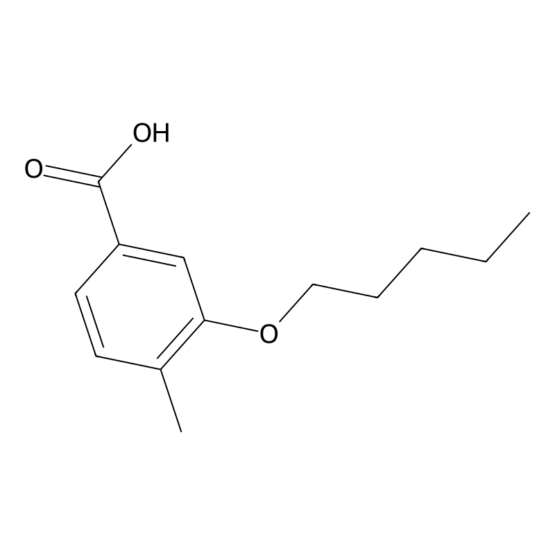 4-Methyl-3-(pentyloxy)benzoic acid