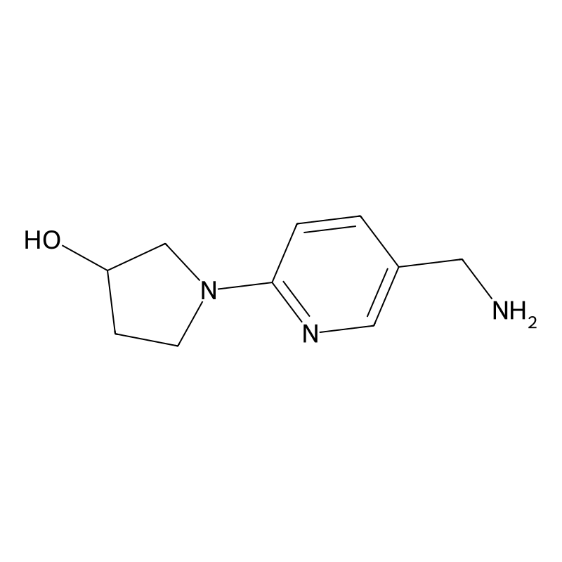 1-(5-(Aminomethyl)pyridin-2-yl)pyrrolidin-3-ol