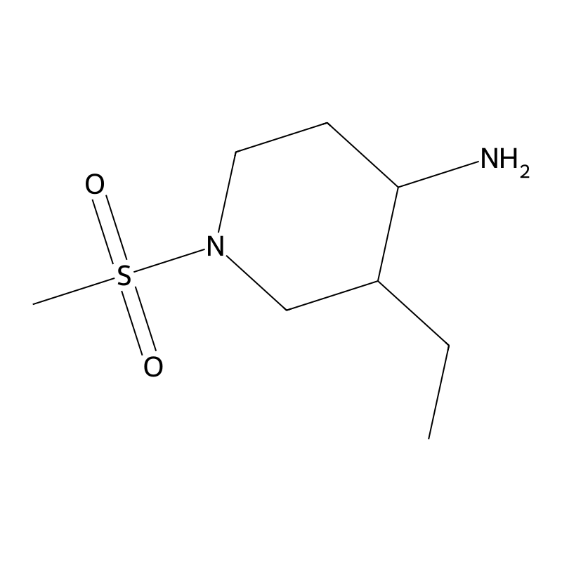 3-Ethyl-1-methanesulfonylpiperidin-4-amine