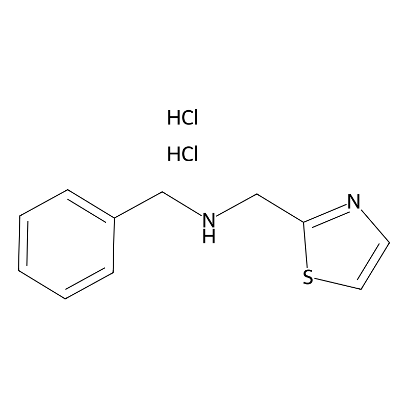 1-Phenyl-N-(1,3-thiazol-2-ylmethyl)methanamine dih...