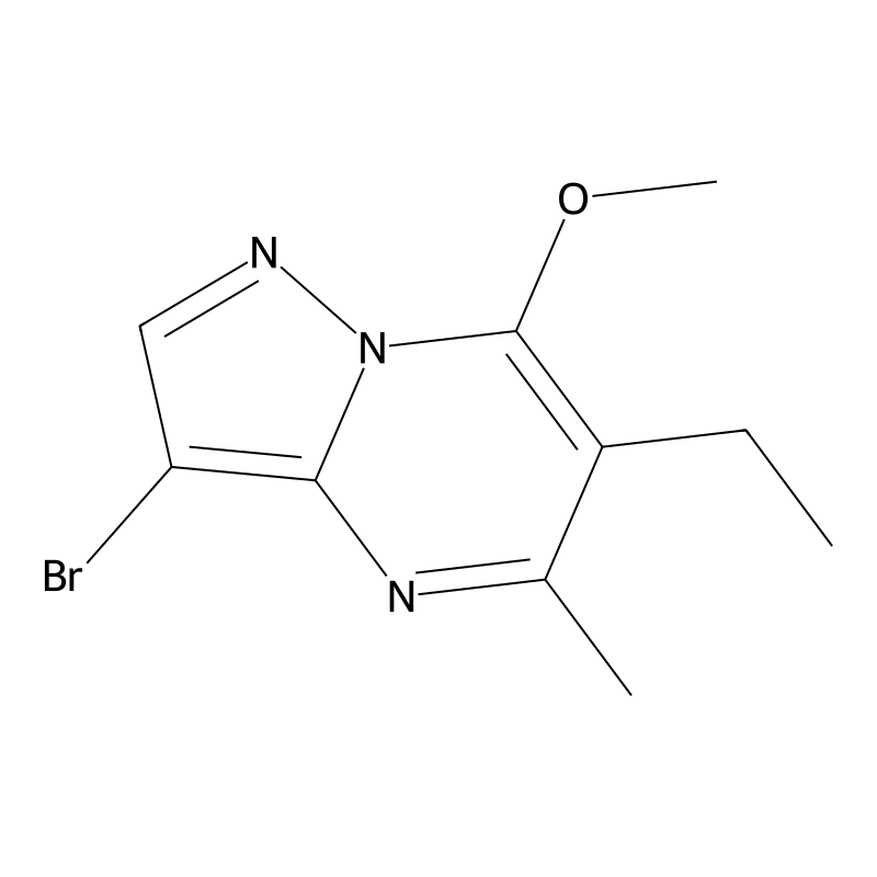 3-Bromo-6-ethyl-7-methoxy-5-methylpyrazolo[1,5-a]p...