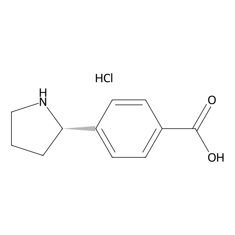 (S)-4-(Pyrrolidin-2-yl)benzoic acid hydrochloride