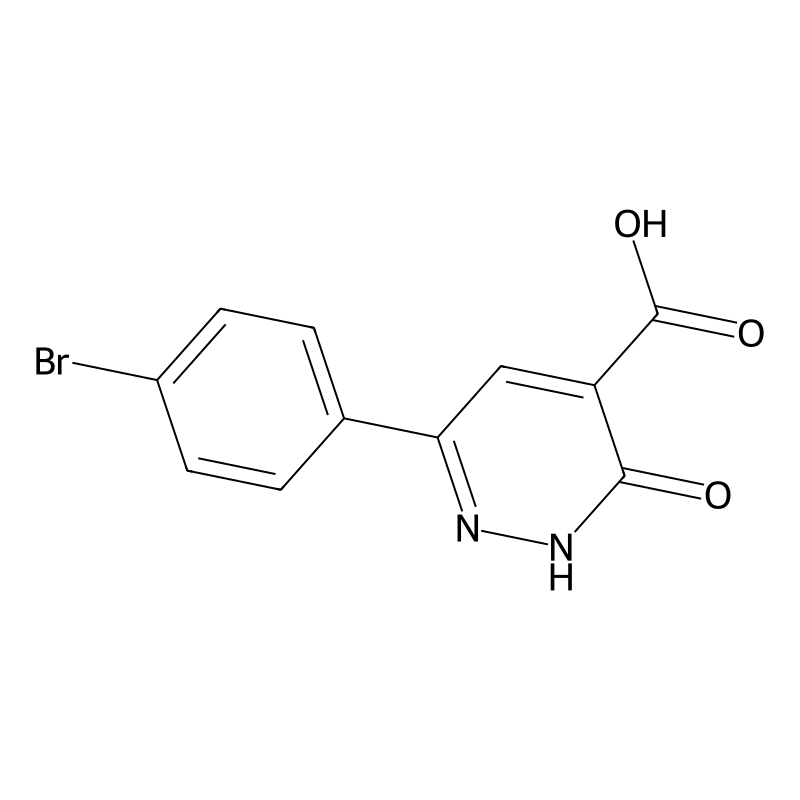 3-(4-bromophenyl)-6-oxo-1H-pyridazine-5-carboxylic...