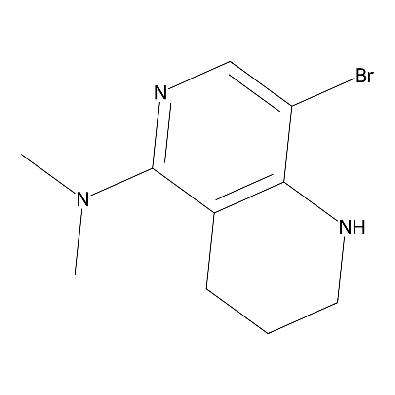 8-bromo-N,N-dimethyl-1,2,3,4-tetrahydro-1,6-naphth...