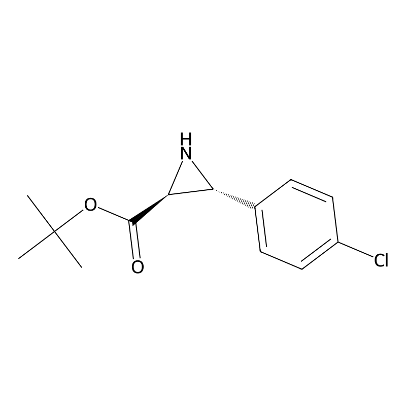 trans-Tert-butyl 3-(4-chlorophenyl)aziridine-2-car...