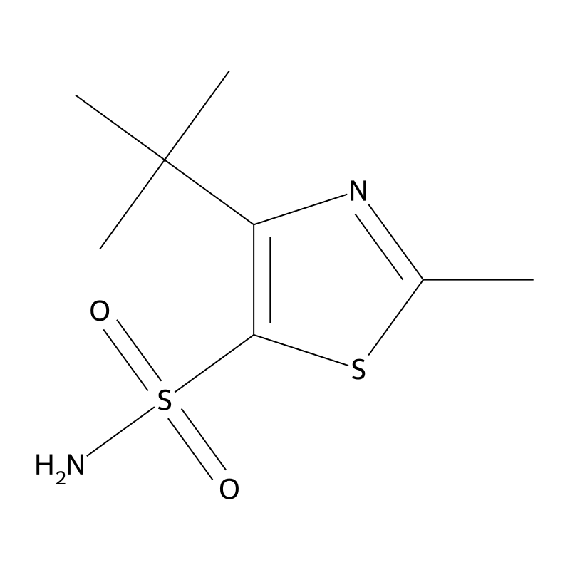 4-Tert-butyl-2-methyl-1,3-thiazole-5-sulfonamide