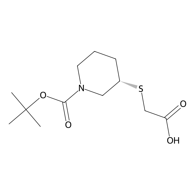 (S)-3-Carboxymethylsulfanyl-piperidine-1-carboxyli...