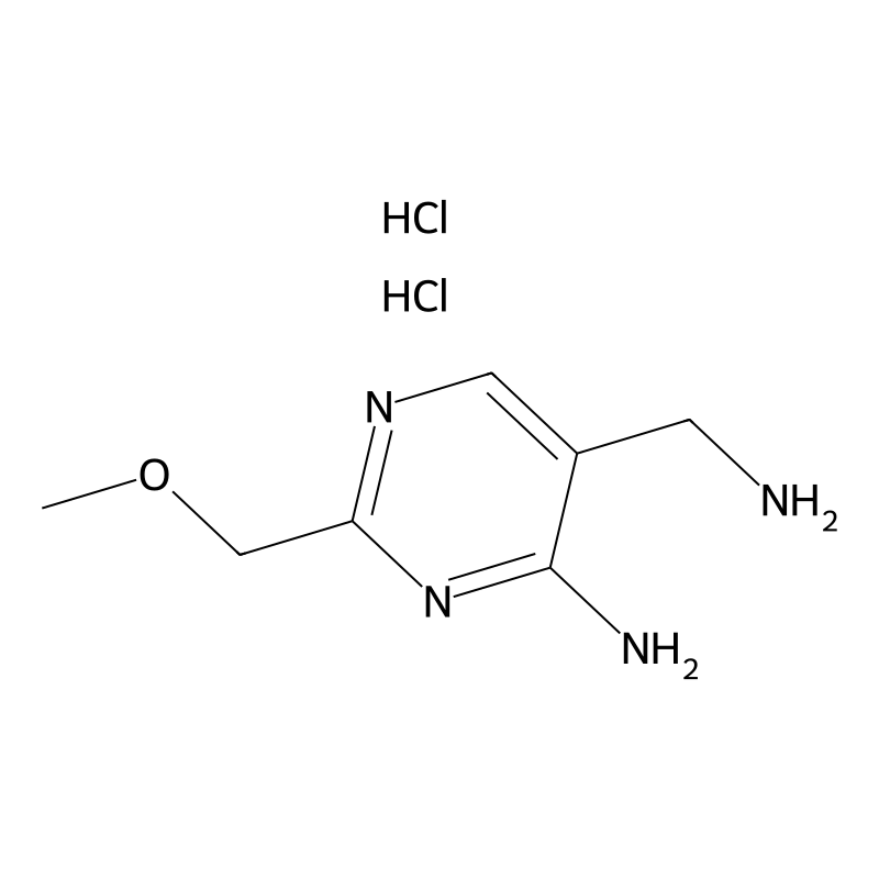 5-(Aminomethyl)-2-(methoxymethyl)pyrimidin-4-amine...