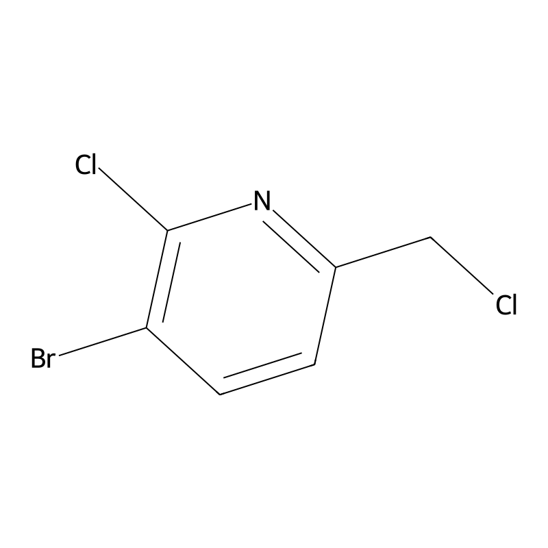 3-Bromo-2-chloro-6-(chloromethyl)pyridine