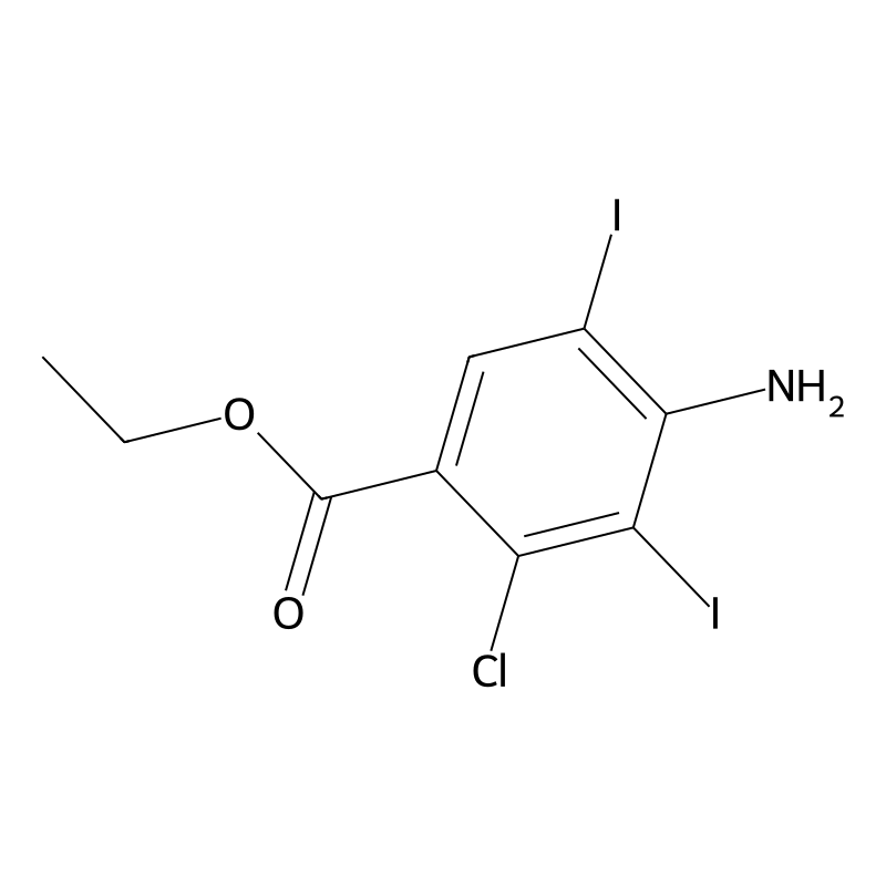 Benzoic acid, 4-amino-2-chloro-3,5-diiodo-, ethyl ...