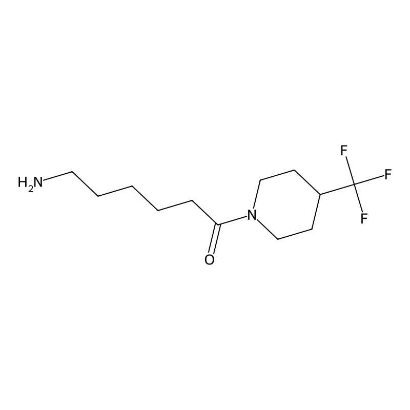6-Amino-1-(4-(trifluoromethyl)piperidin-1-yl)hexan...