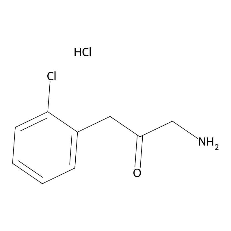 1-Amino-3-(2-chlorophenyl)propan-2-one hydrochlori...