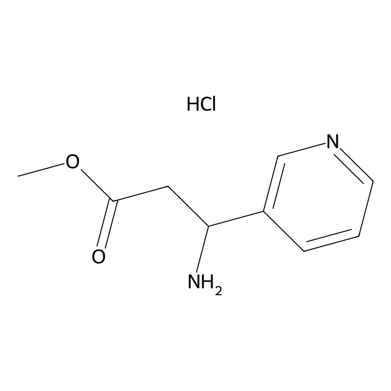 Methyl 3-amino-3-(pyridin-3-YL)propanoate hydrochl...