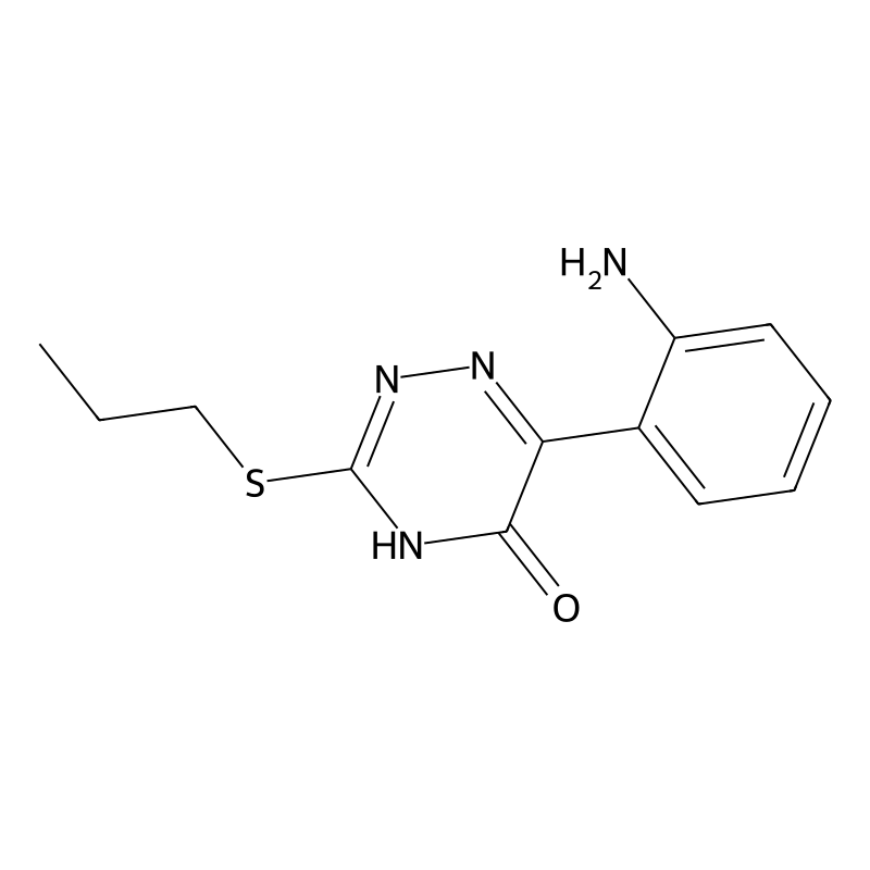 6-(2-Aminophenyl)-3-(propylthio)-1,2,4-triazin-5(4...