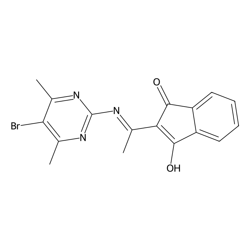 2-{1-[(5-bromo-4,6-dimethylpyrimidin-2-yl)amino]et...