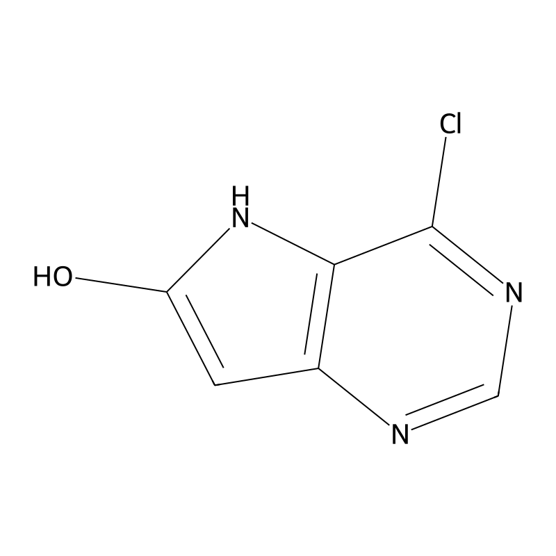 4-chloro-5H-pyrrolo[3,2-d]pyrimidin-6-ol