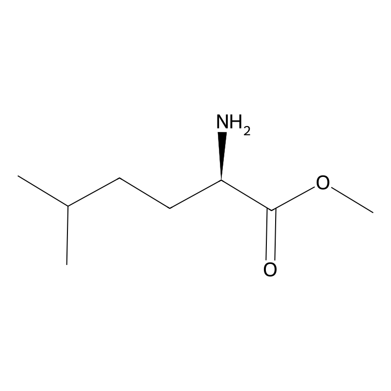 Methyl (2R)-2-amino-5-methylhexanoate