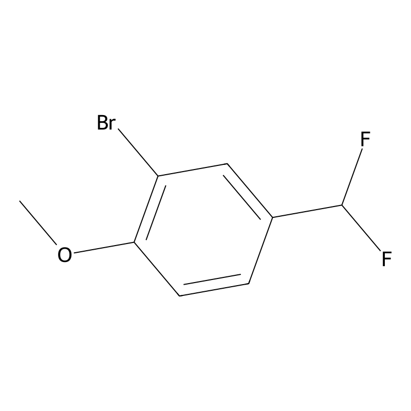2-Bromo-4-(difluoromethyl)-1-methoxybenzene