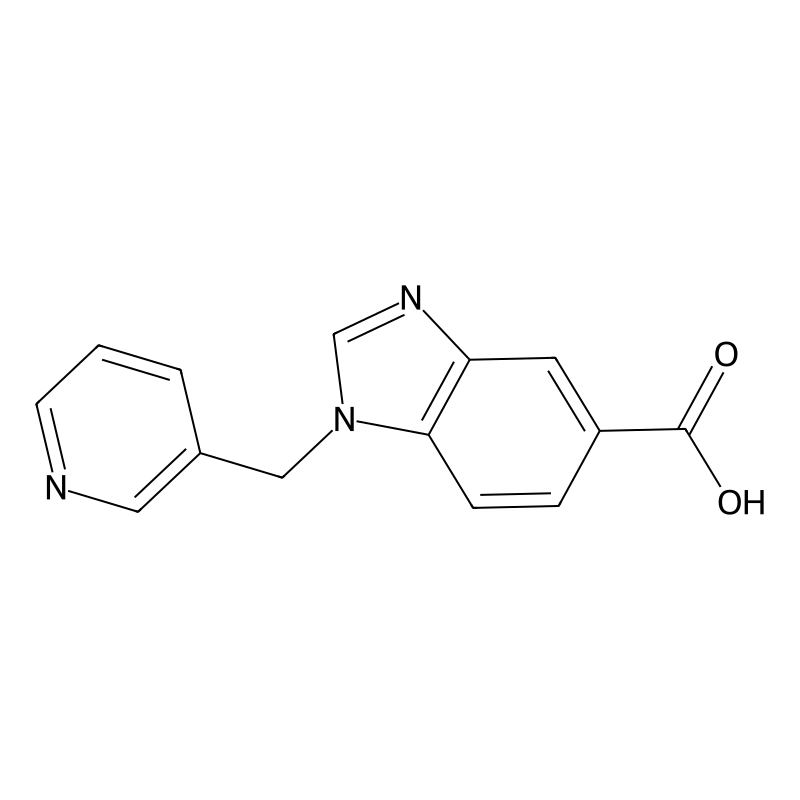 1-(pyridin-3-ylmethyl)-1H-benzimidazole-5-carboxyl...