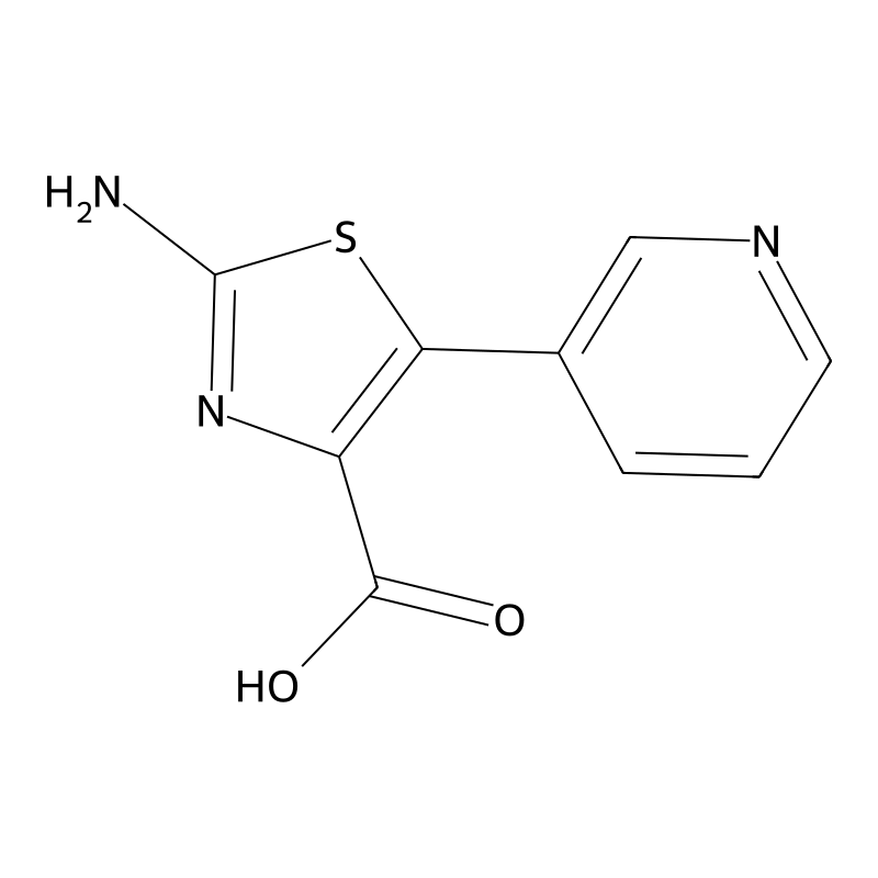 2-Amino-5-pyridin-3-yl-1,3-thiazole-4-carboxylic a...