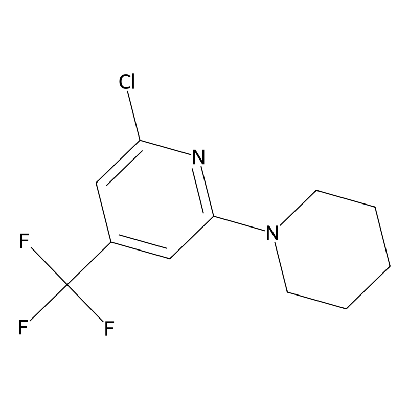 2-Chloro-6-piperidin-1-yl-4-(trifluoromethyl)pyrid...