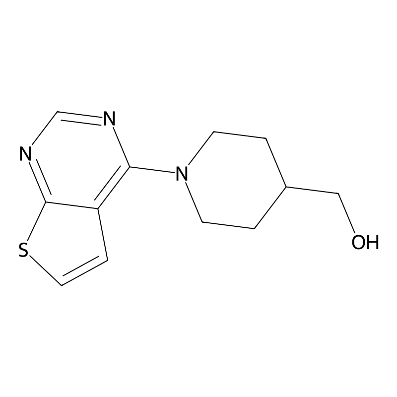 (1-Thieno[2,3-d]pyrimidin-4-ylpiperidin-4-yl)metha...