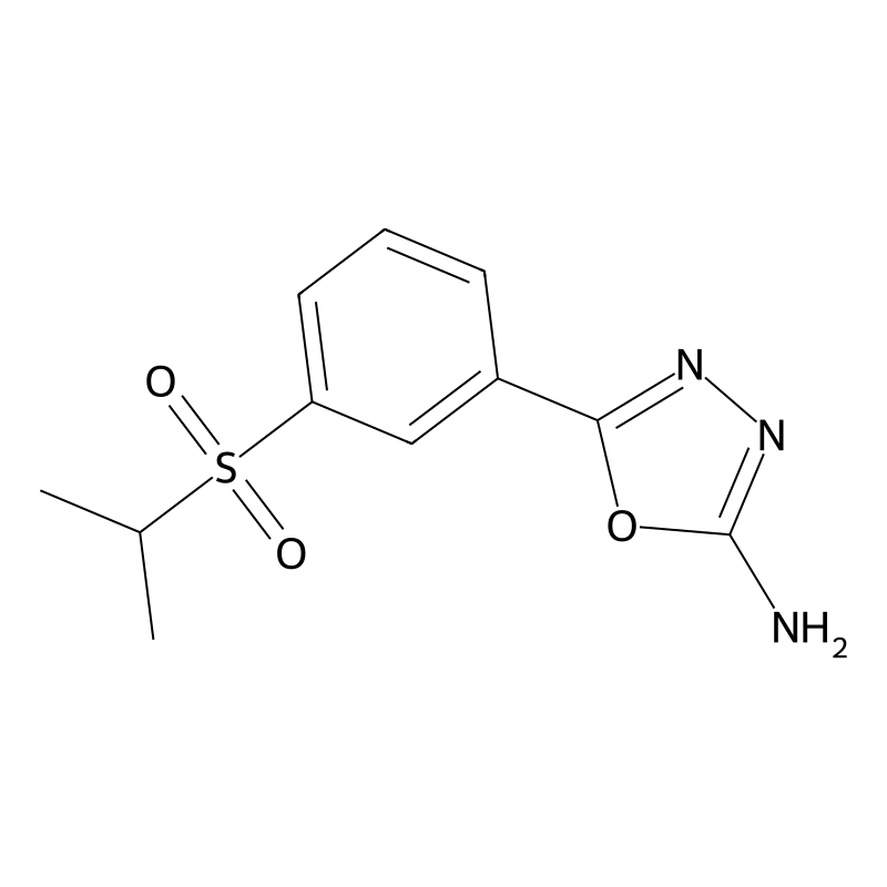 5-[3-(Isopropylsulfonyl)phenyl]-1,3,4-oxadiazol-2-...