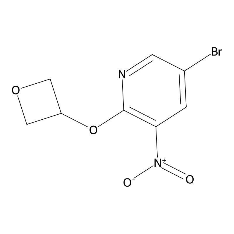 5-Bromo-3-nitro-2-(oxetan-3-yloxy)pyridine
