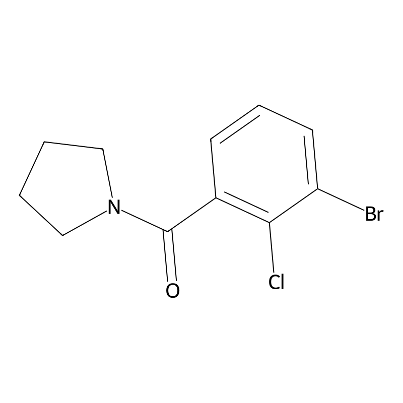 (3-Bromo-2-chlorophenyl)(pyrrolidin-1-yl)methanone